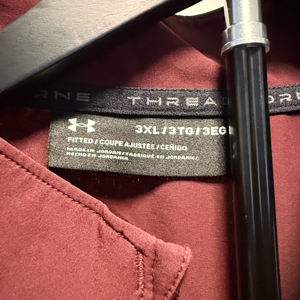 Under Armour Men's Maroon and Orange Vest - Picture 4 of 6